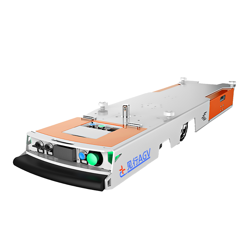 Ultra-low one-way latency traction AGV